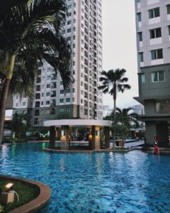 galeri kolam renang apartemen thamrin residence jakarta pusat